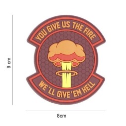 PVC PATCH - WE GIVE 'EM HELL