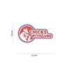 PVC PATCH - CHICKS WITH GUNS