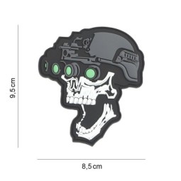 PVC PATCH - NIGHT VISION SKULL