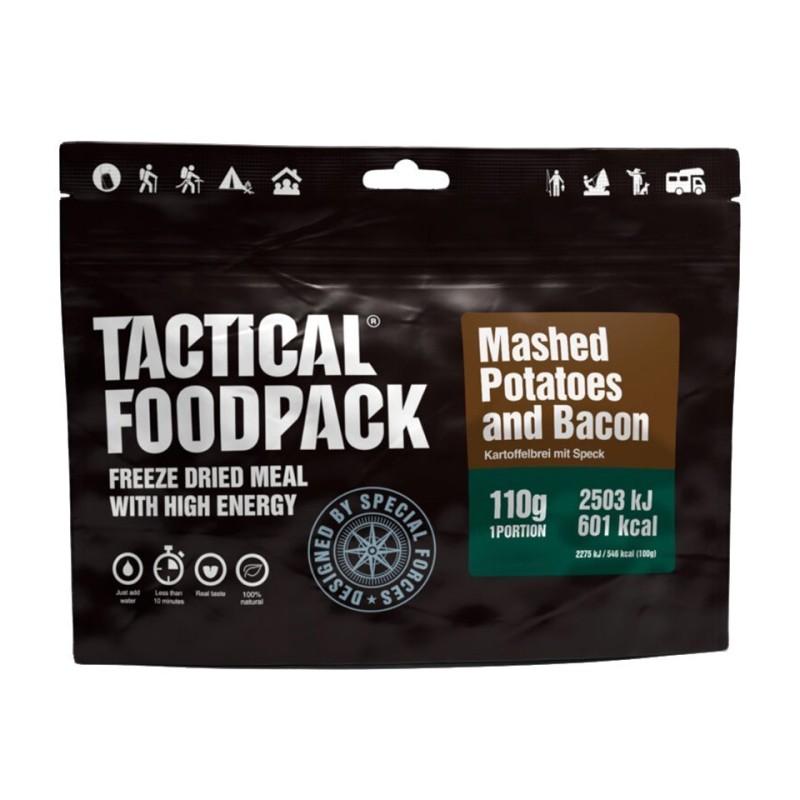 mre PURE' DI PATATE E PANCETTA - 110g - TACTICAL FOODPACK