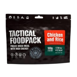 MRE CHICKEN CURRY AND RICE - 100g - TACTICAL FOODPACK