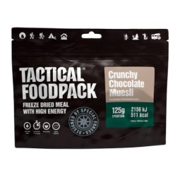 CRUNCHY CHOCOLATE MUESLI Breakfast - 125g - TACTICAL FOODPACK