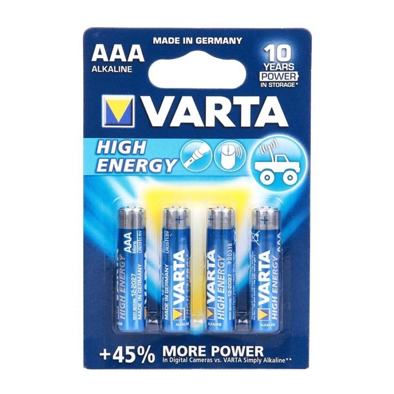 AAA-CELL 1.5V BATTERY - VARTA