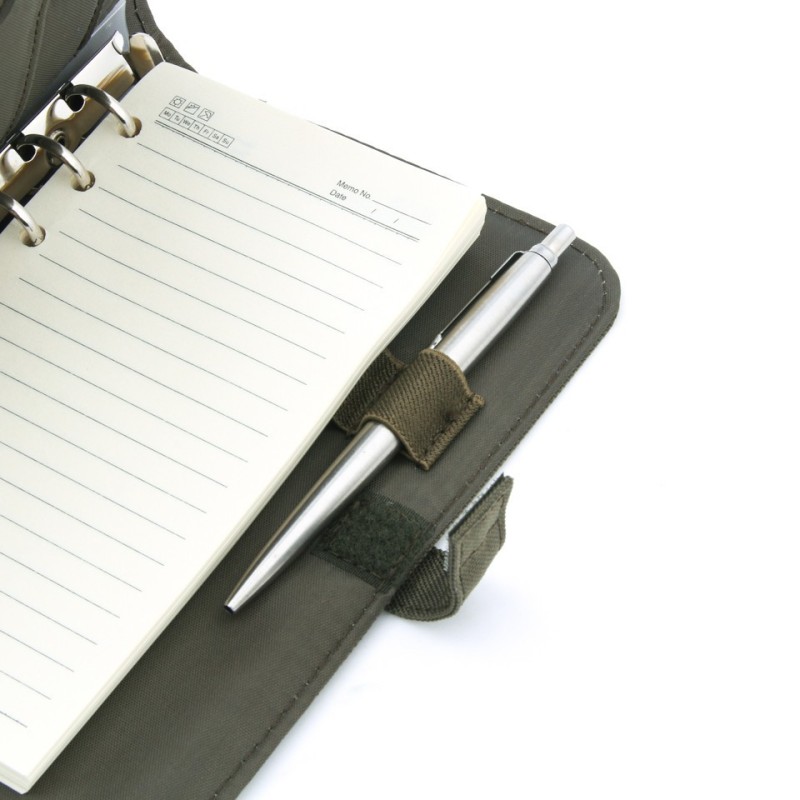 NOTEBOOK OUTDOOR - OLIVE - 20,5x13,5x4,5 cm  - FOSCO INDUSTRIES