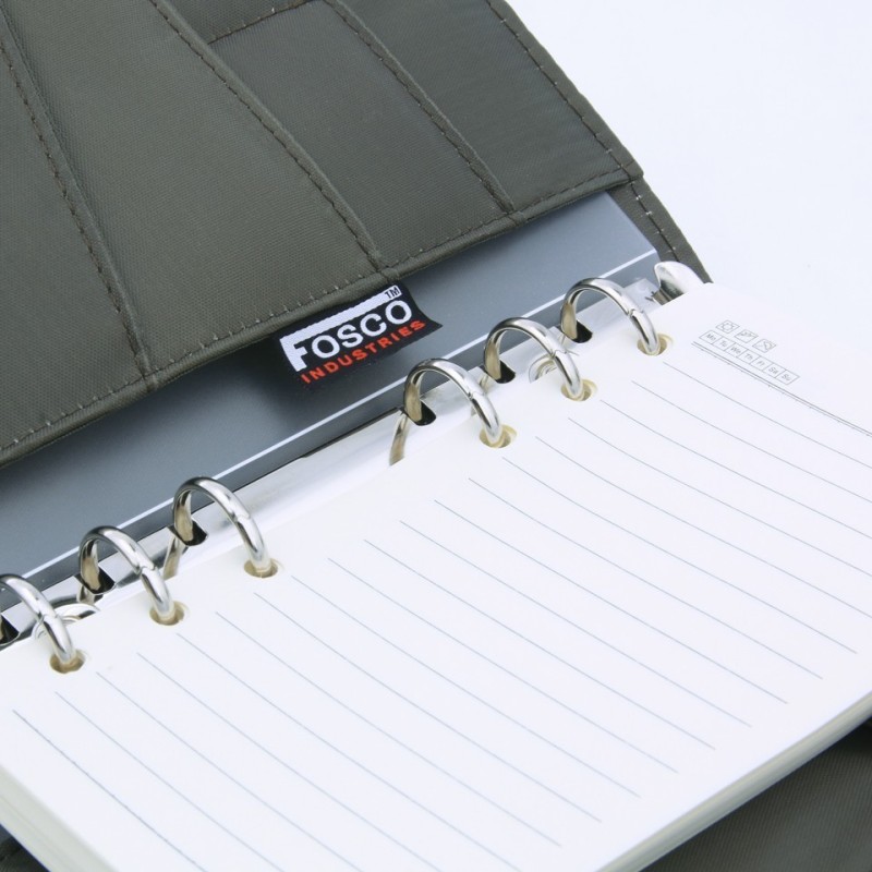 OUTDOOR NOTEBOOK - OLIVE - 20.5x13.5x4.5 cm - FOSCO INDUSTRIES