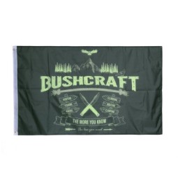 BANDIERA BUSHCRAFT - 1X1,5m - FOSCO INDUSTRIES