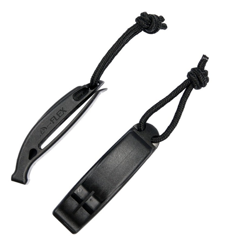 FISCHIETTO TATTICO CON ATTACCO MOLLE - SET 2PZ - 101INC