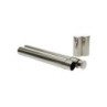 STAINLESS STEEL POCKET FLASK/CIGAR HOLDER - FOSCO INDUSTRIES