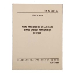 Army Ammunition Small Caliber Data Sheets (Eng)