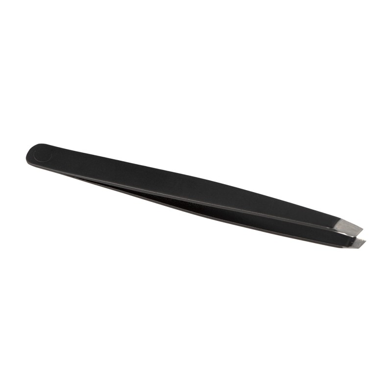 SLANT TIP TWEEZERS 11.5CM - BLACK - CLAWGEAR
