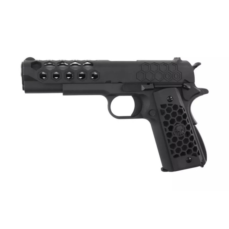 Pistola a gas 1911 HEX CUT V.3 - WE