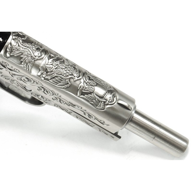 Pistola green gas 1911 ETCHED DRUG LORD full metal - WE