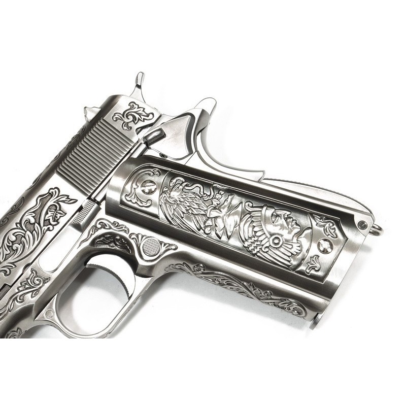 1911 ETCHED DRUG LORD full metal green gas pistol - WE