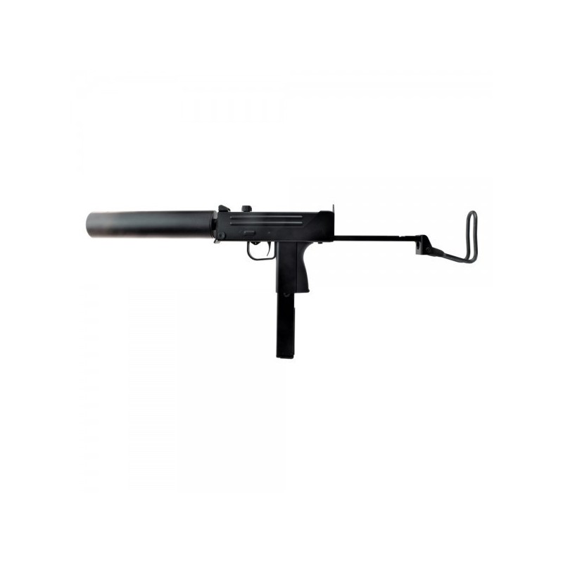 M11 Style Gas Submachine Gun with Silencer - HFC