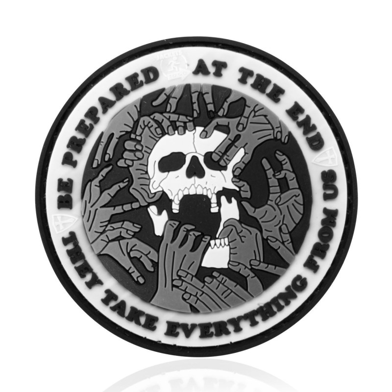 At The End Skeleton Patch PVC - JTG