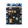 VELCRO PATCH PANEL FOR COLLECTORS WITH POCKETS AND MOLLE ATTACHMENT - BLACK 58X44 CM