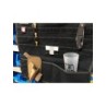 PANNELLO VELCRO PER COLLEZIONISTI PATCH CON TASCHE E ATTACCO MOLLE - BLACK 58X44 CM