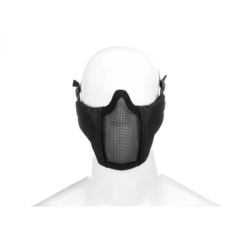 V2 Steel Half Face Mouth Guard Mask - Metal Mesh and Fabric - Delta Tactics