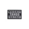 PATCH PVC WHISKEY TANGO FOXTROT - wtf - LA PATCHERIA