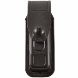 TASCA PORTA CARICATORE BIFILARE PISTOLA IN PELLE - RADAR 1957