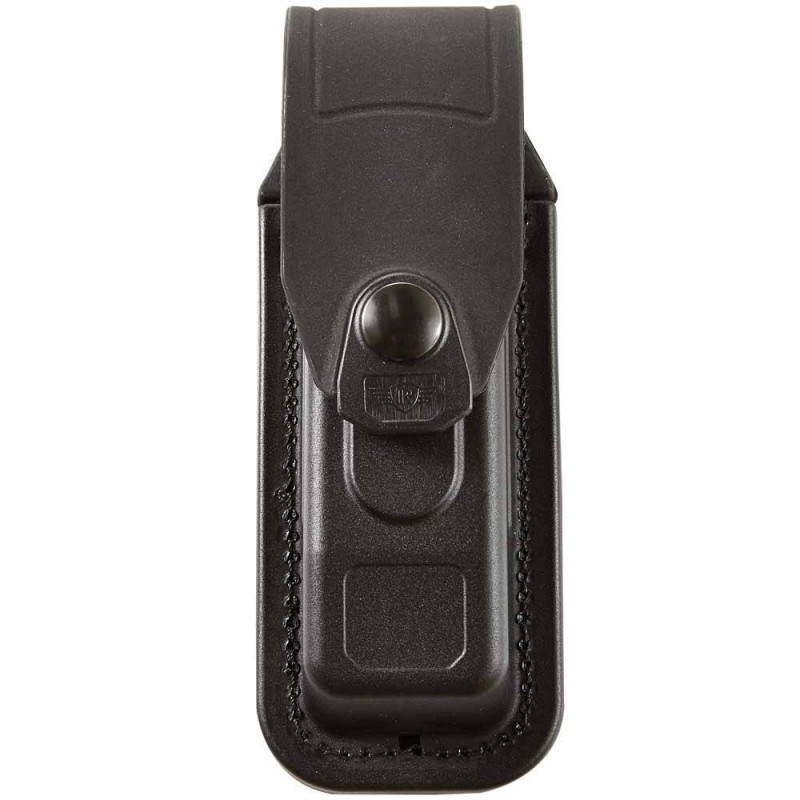 TASCA PORTA CARICATORE BIFILARE PISTOLA IN PELLE - RADAR 1957