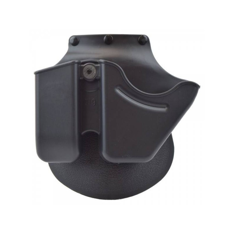 Hard Holster for Pistol Mag and Handcuffs - Fobus