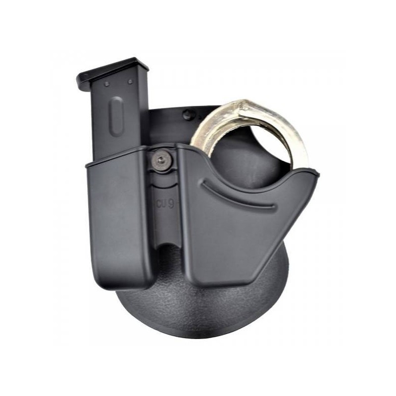 Hard Holster for Pistol Mag and Handcuffs - Fobus