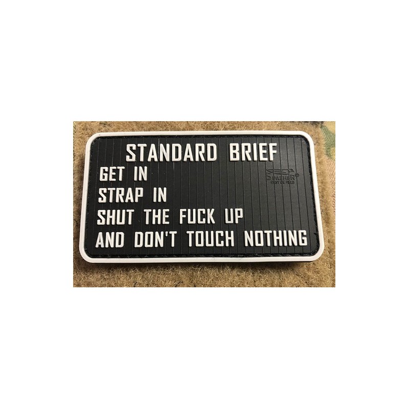 PATCH PVC "STANDARD BRIEFING"