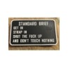 PATCH PVC "STANDARD BRIEFING"