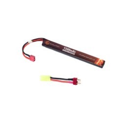 7.4v 1500mAh 20-40c LiPo Battery SINGLE T-Deans and Tamiya Adapter - Evolution