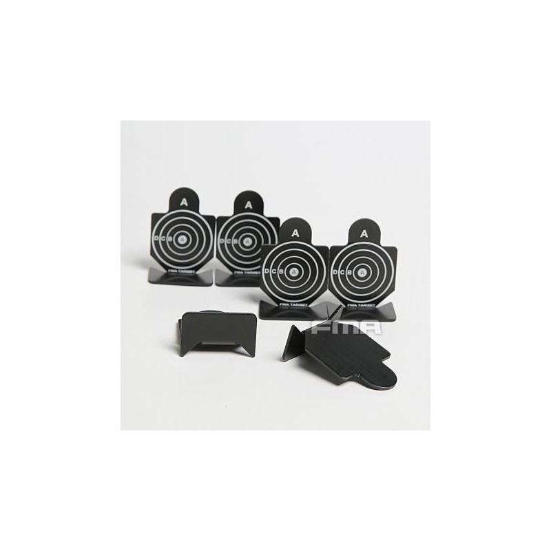 Metal Shooting Targets 41 X 25 mm MOD.B - 6 PCS - FMA