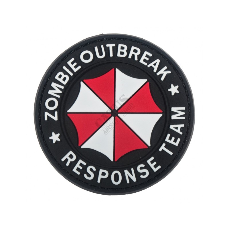 PVC PATCH ZOMBIE OUTBREAK UMBRELLA CORPORATION - LA PATCHERIA