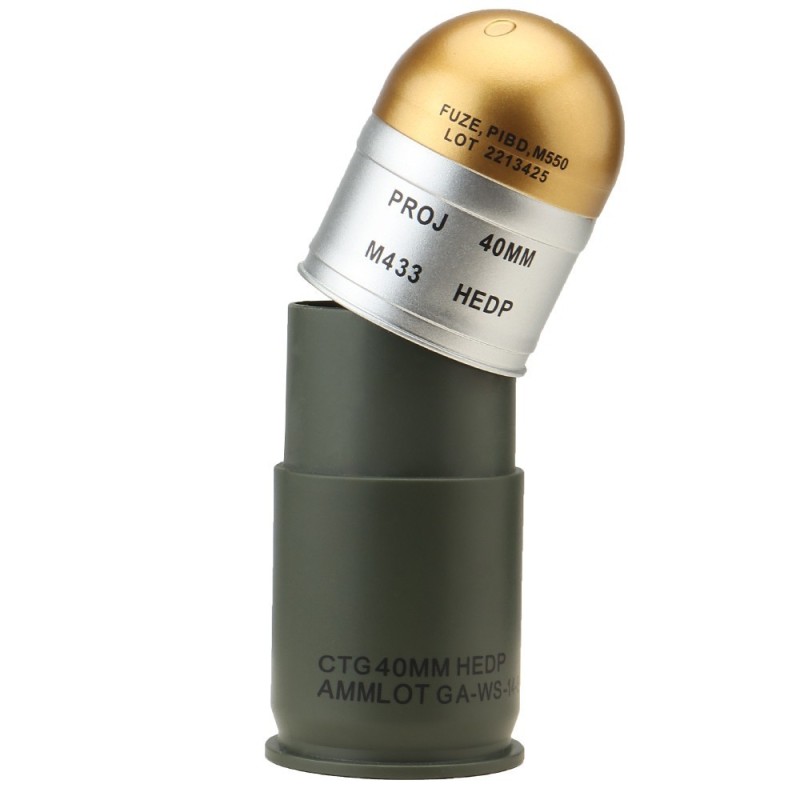 40mm M433 Dummy Grenade - 3-Piece Set