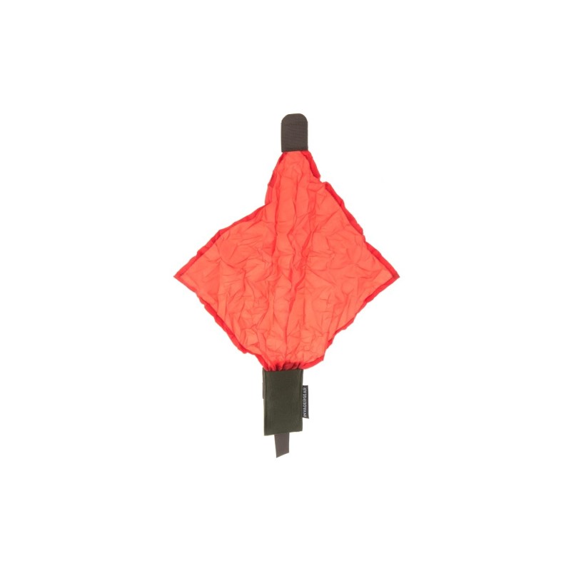 Tasca " COLPITO "con drappo rosso  - INVADER GEAR