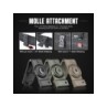 Attacco rotativo molle slim 360 ° porta caricatori e fondine - Cytac - Amomax