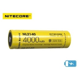 21700 RECHARGEABLE BATTERY 4000 mAh - NL2140 NITECORE