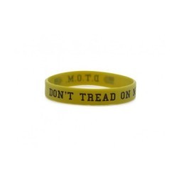 BRACCIALETTO PVC DON'T TREAD ON ME  - LA PATCHERIA