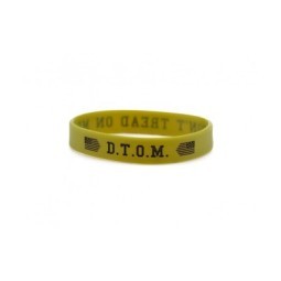 DON'T TREAD ON ME PVC WRISTBAND - LA PATCHERIA