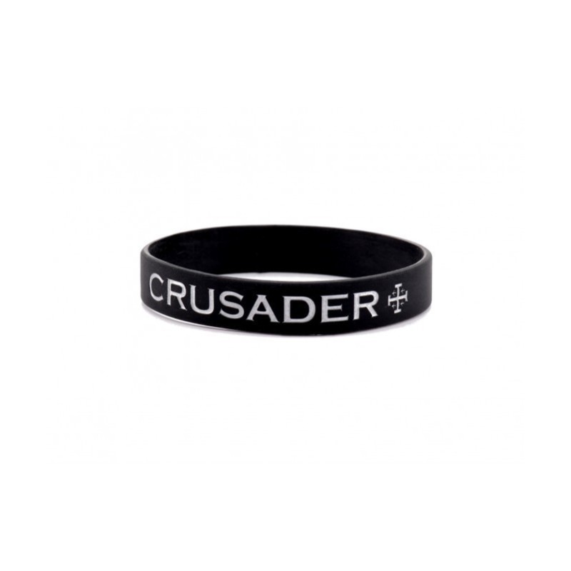 BRACCIALETTO PVC PORK EATING CRUSADER - LA PATCHERIA