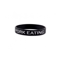 BRACCIALETTO PVC PORK EATING CRUSADER - LA PATCHERIA