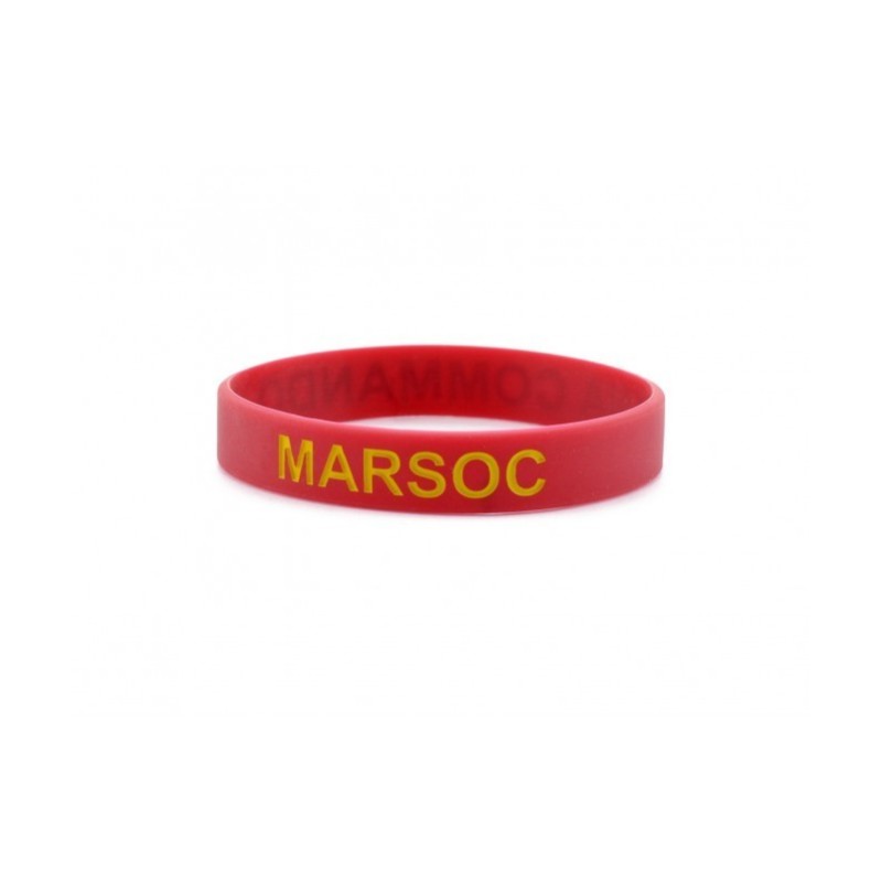 PVC BRACELET MARSOC ANA COMMANDO - LA PATCHERIA