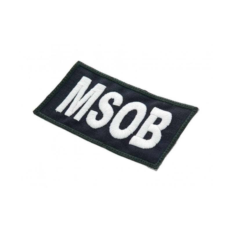 Patch Ricamata MSOB Call Sign - La Patcheria