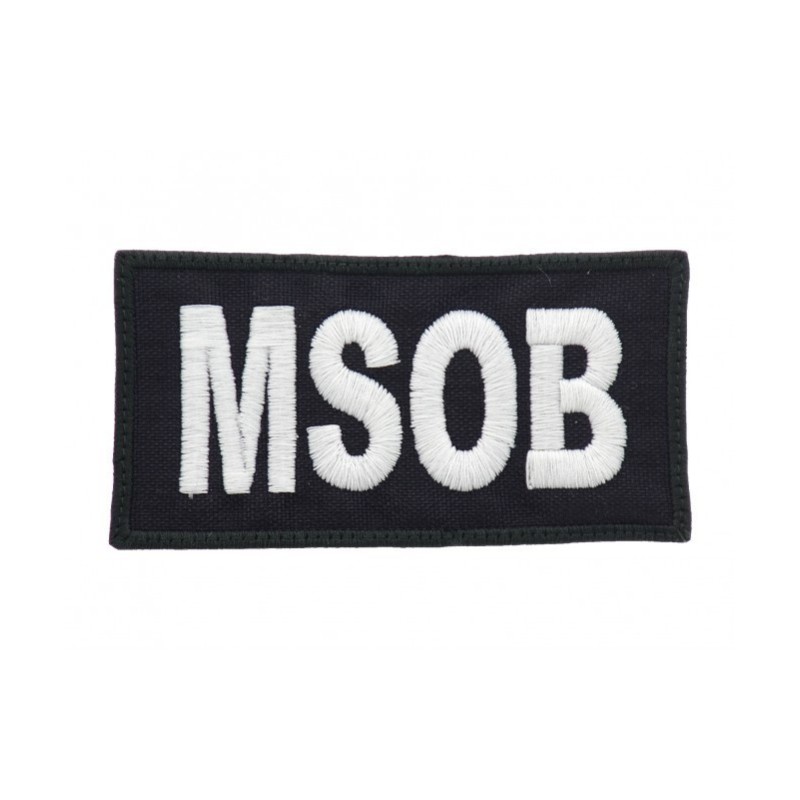 Patch Ricamata MSOB Call Sign - La Patcheria