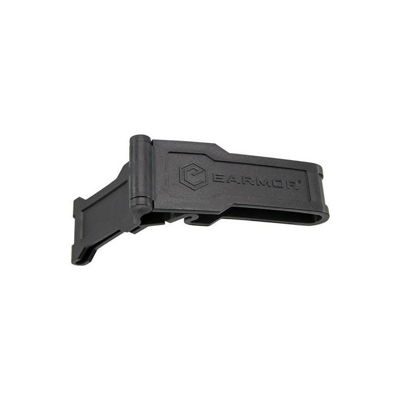 Belt Clip Headset Holder - Black - Earmor