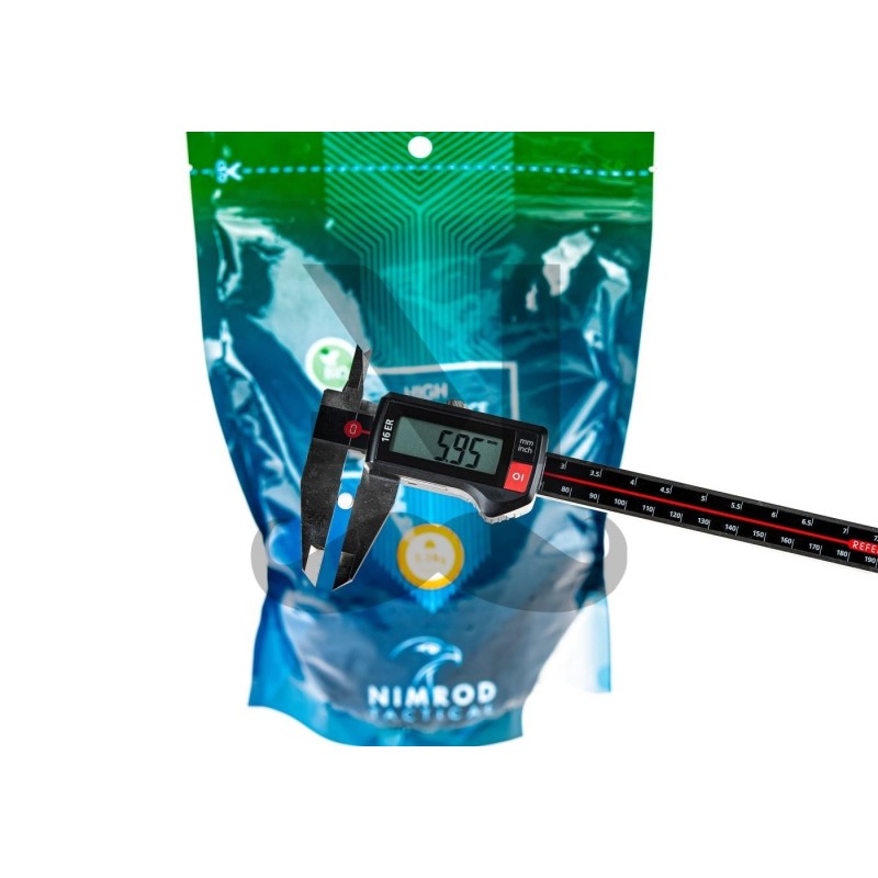 Pallini 0.28g BIOdegradabili HIGH PERFORMANCE - 1 kg - NIMROD