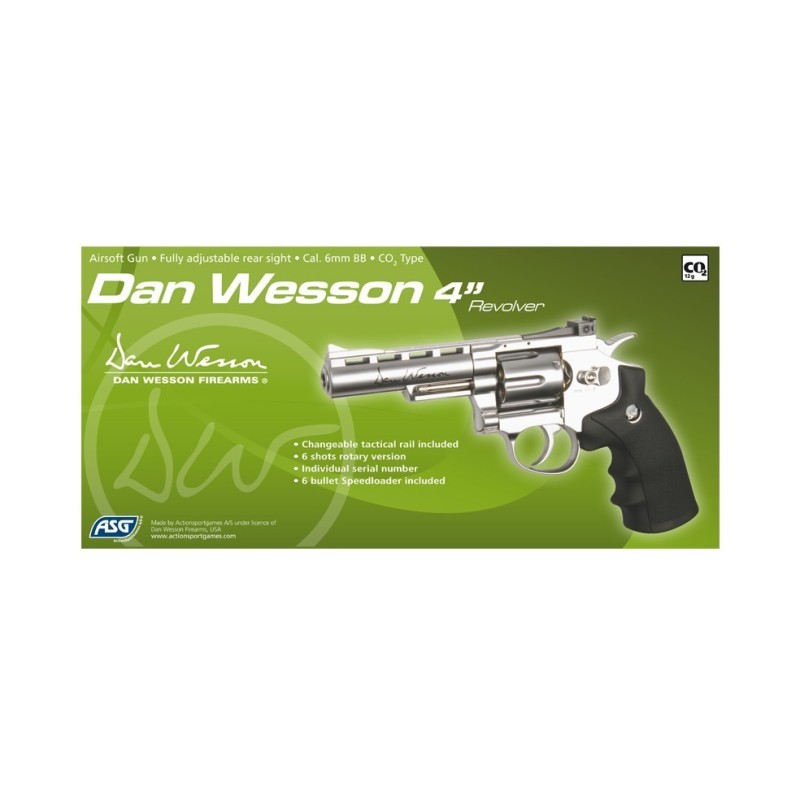 DAN WESSON® 4-inch Co2 Revolver - ASG