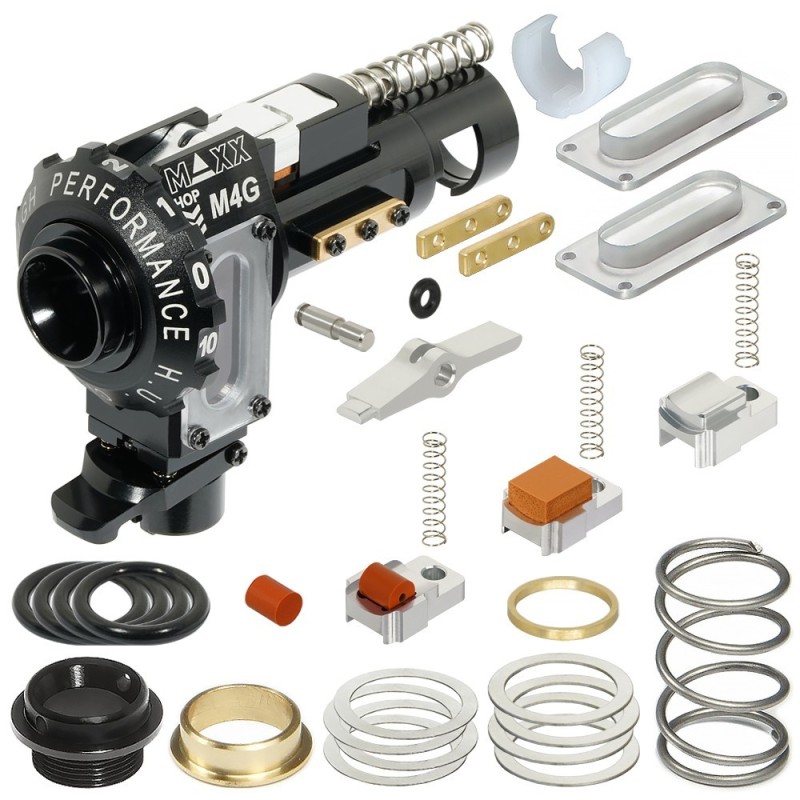 T hop-up M4G in alluminio CNC per serie M4 - MAXX MODEL