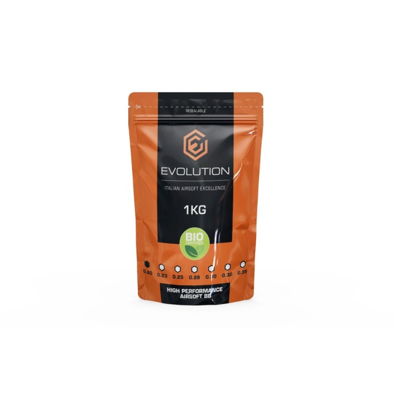 Pallini HIGH PERFORMANCE BIOdegradabili - 0.20g-  1 KG - EVOLUTION