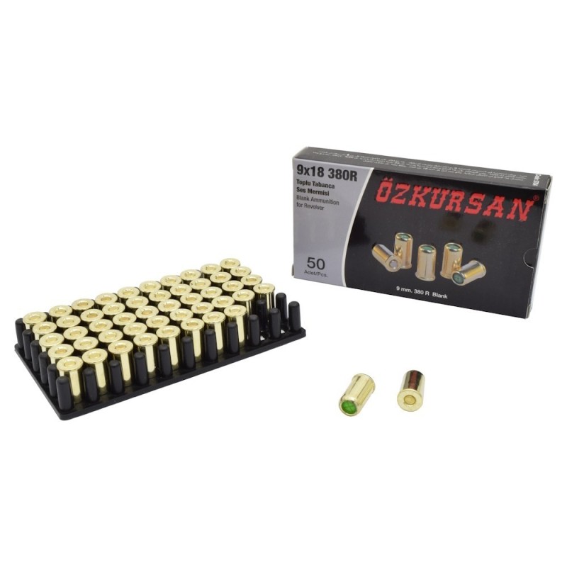 Scatola 50 colpi a Salve .380R 9x18 - OZKURSAN