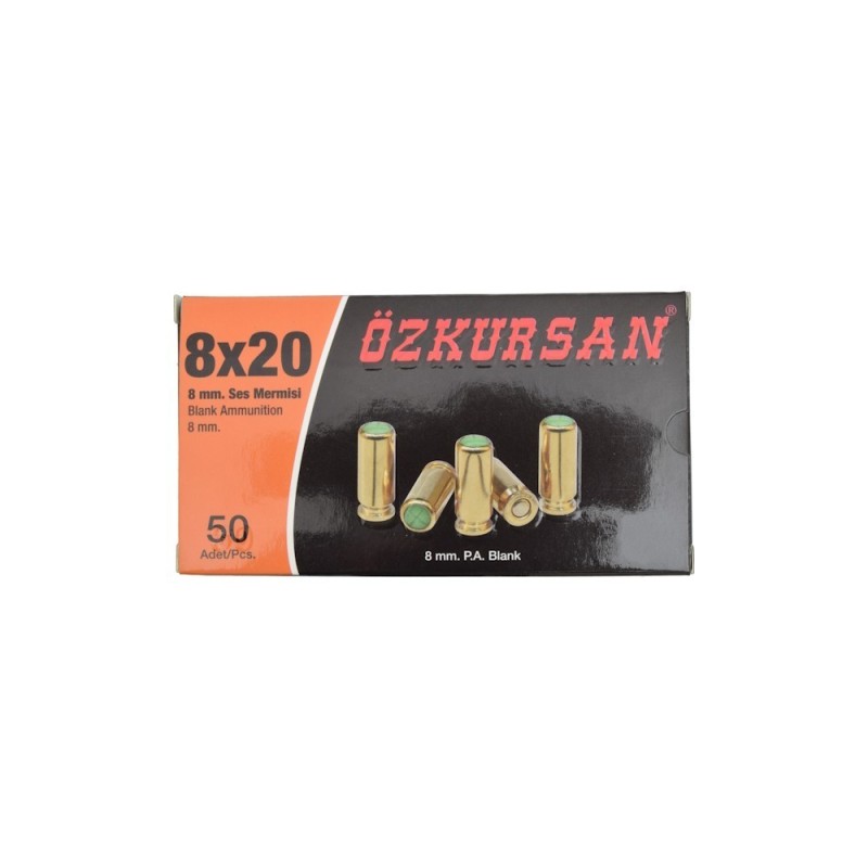 Scatola 50 colpi a Salve 8mm Y NIK - OZKURSAN